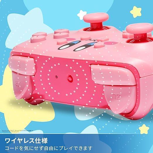 星のカービィ ほおばり ワイヤレスコントローラー Switch PowerA 星のカービィ ワイヤレスコントローラー ほおばり Nintendo