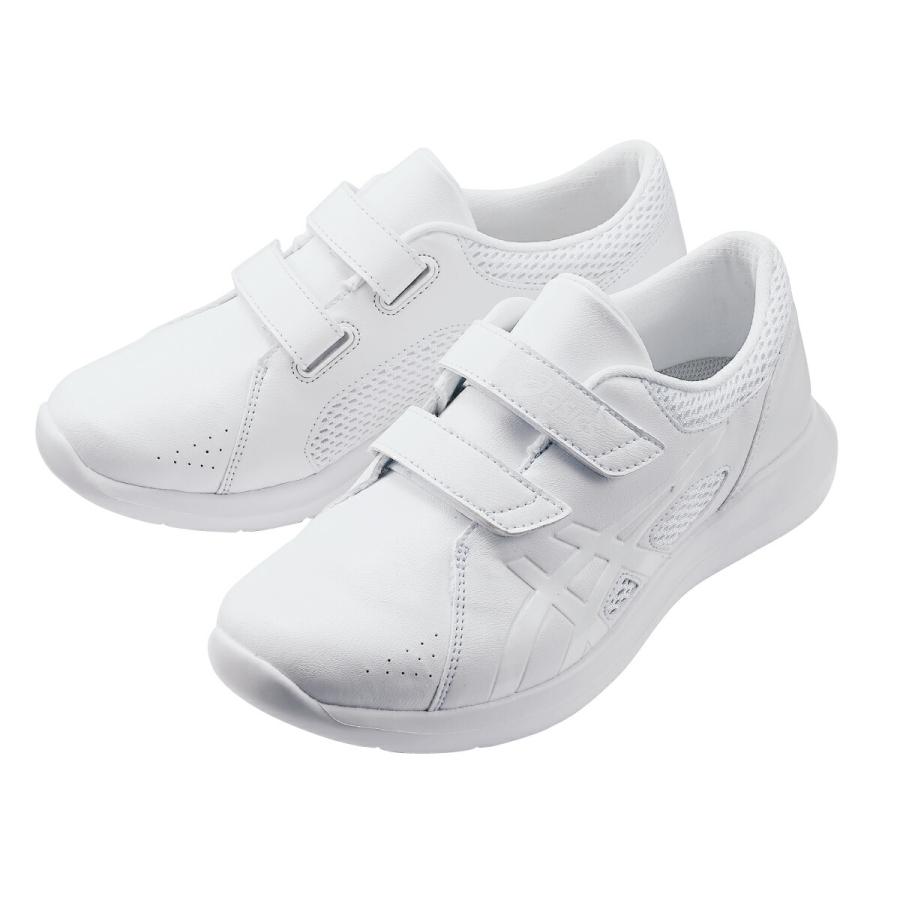 アシックス 1A032 ナースウォーカー203 ナースシューズ ASICS  靴 モンブラン MONTBLANC 軽量 男女兼用 ベルトタイプ 足囲3E相当 つま先ラウンド 医療 看護の画像