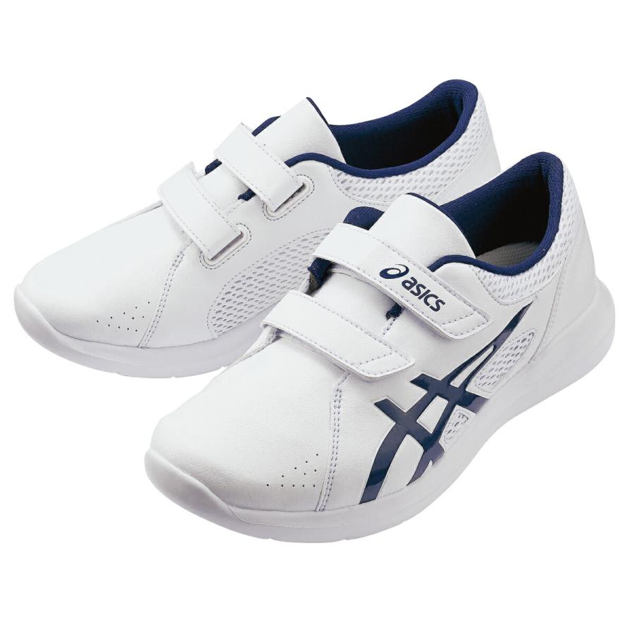 アシックス 1A032 ナースウォーカー203 ナースシューズ ASICS  靴 モンブラン MONTBLANC 軽量 男女兼用 ベルトタイプ 足囲3E相当 つま先ラウンド 医療 看護の画像