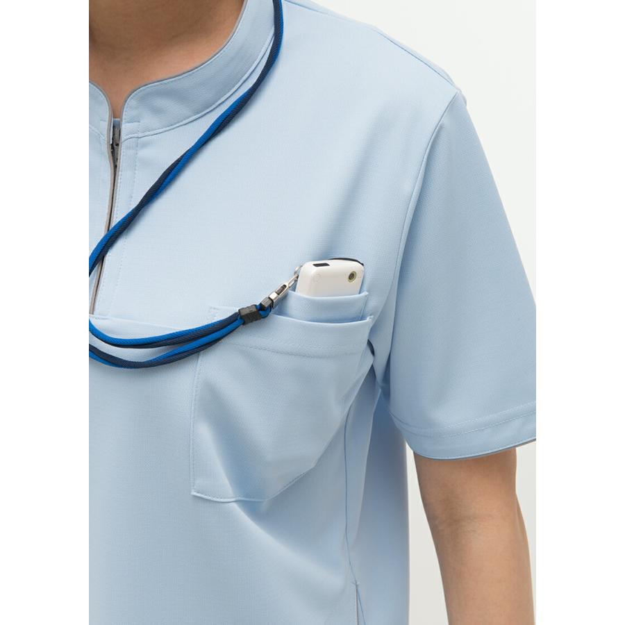 ナガイレーベン CX-5217 ニットシャツ 介護 ナハル キラキラシリーズ