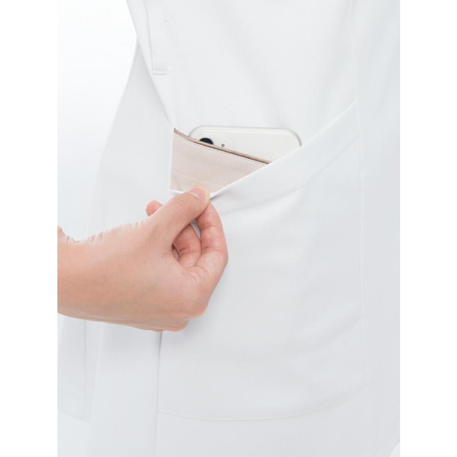 ナガイレーベン LX-3642 医療用白衣 女性用 上衣 チュニック 白衣  レディース 2021年新作商品｜whiteroad｜06