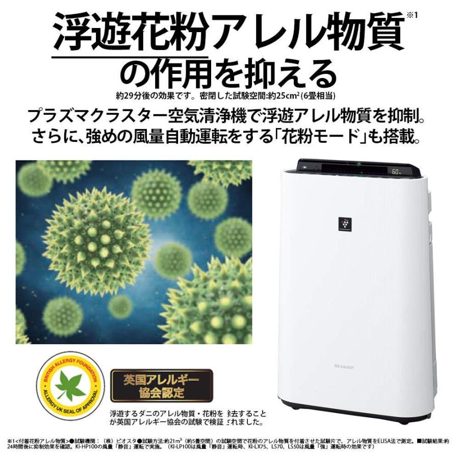 SHARP（シャープ） 加湿 空気清浄機 プラズマクラスター 7000