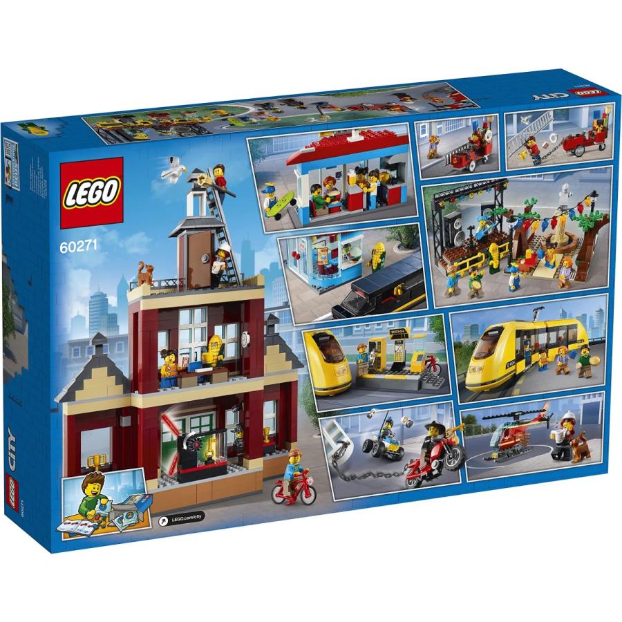 LEGO レゴ(LEGO) シティ レゴシティの広場 60271 : ていねい梱包 