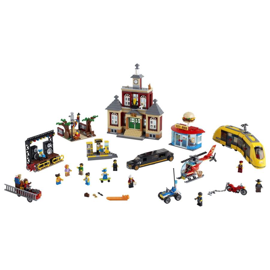 LEGO レゴ(LEGO) シティ レゴシティの広場 60271 : ていねい梱包