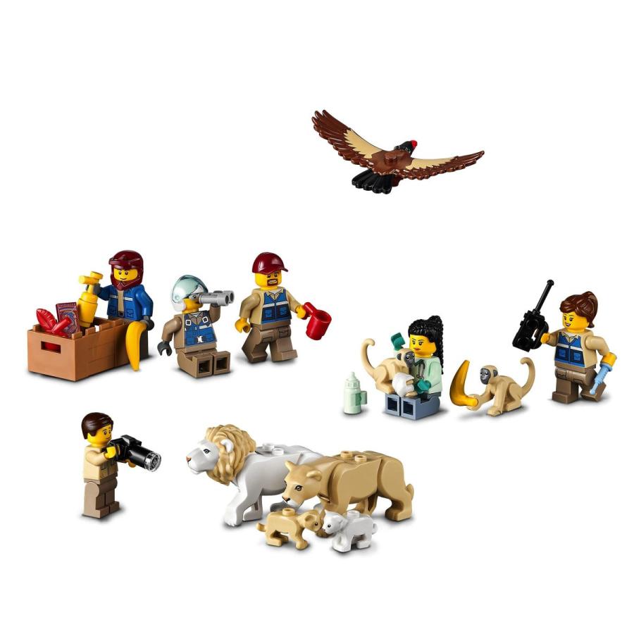 レゴ(LEGO) シティ どうぶつレスキュー基地 60307 : ていねい梱包 
