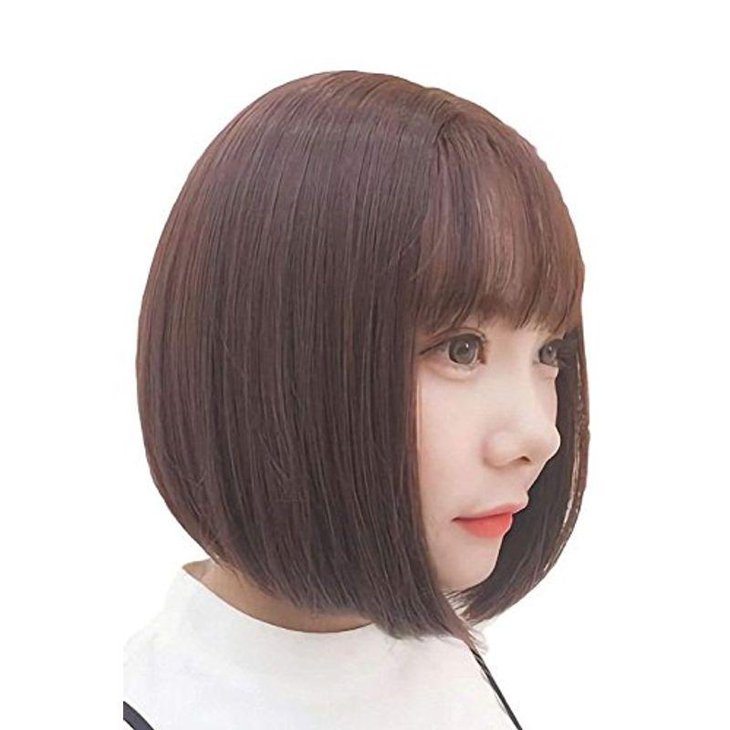 Beaumens ウィッグ カラー 黒 男装 ボブ グレー ロリータ フルウィッグ ショート 女性 ロング ストレート カール 巻き髪 人毛 12周年記念イベントが