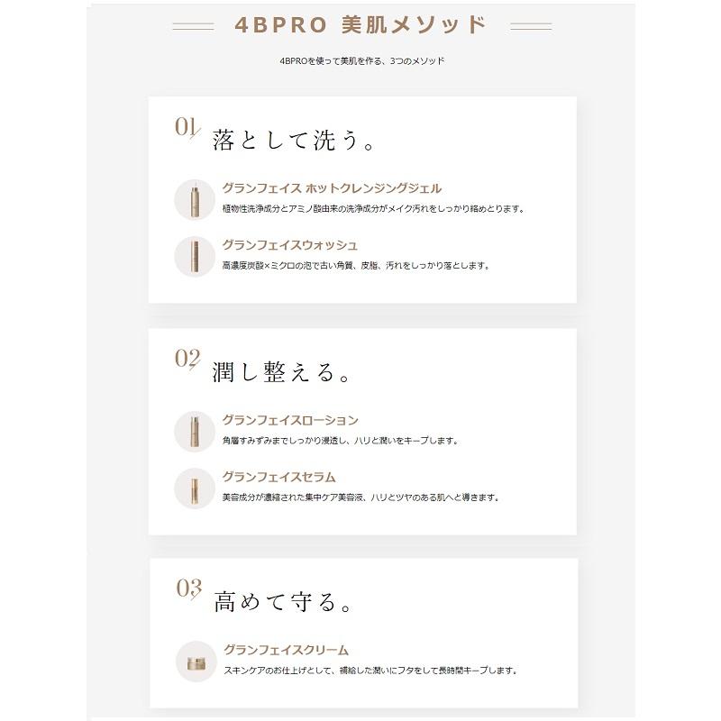 WiLLA（ウイルエー） 4BPRO グランフェイスクリーム 40g（約1.3ヶ月分 