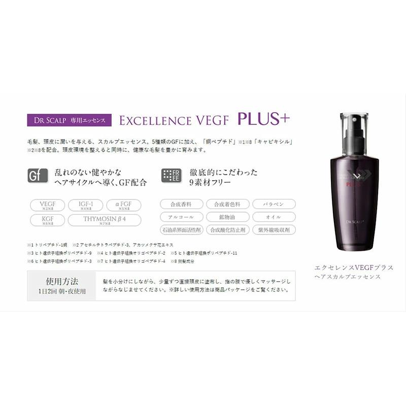 ドクタースカルプ エクセレンス VEGF プラス 80ml2本セット