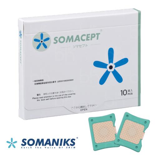 SOMANIKS ソマセプト 10個 L 7mm / mini 4mm 刺さない鍼 一般医療機器 