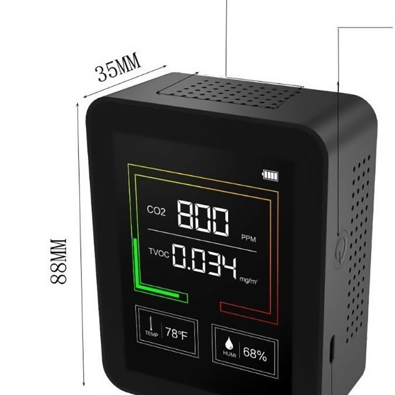 CO2センサー CO2マネージャー CO2濃度測定器 二酸化炭素濃度計 高精度