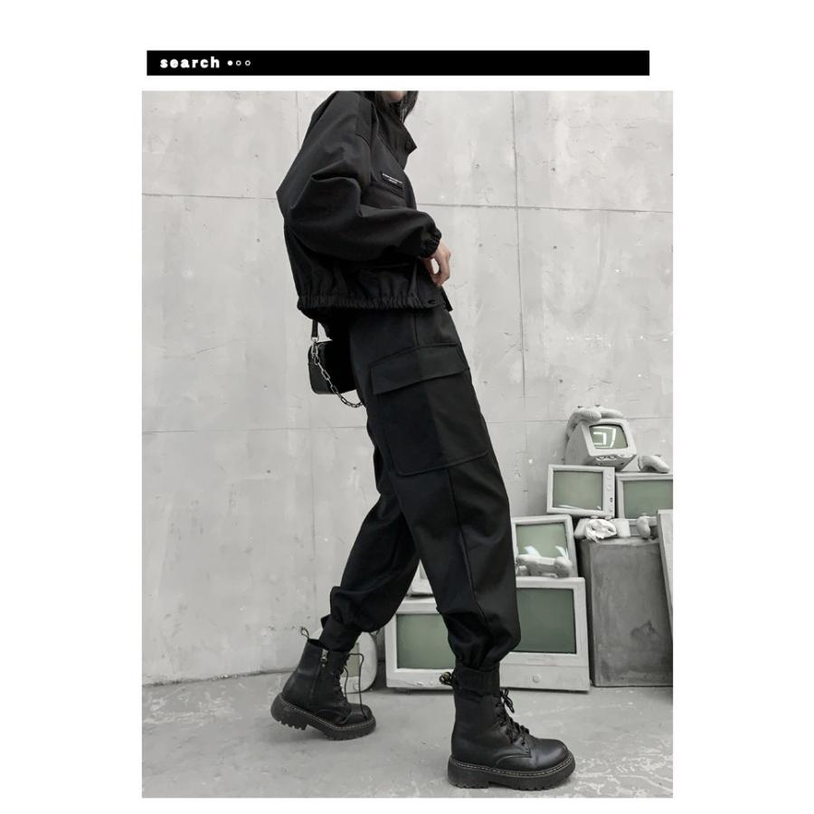 パンツ カーゴパンツ ボトムス レディース モード セレブ 黒 欧米ファション きれいめ 部屋着 クリーン 代 30代 大人っぽく 激安 Dl1370 White Wings 通販 Yahoo ショッピング