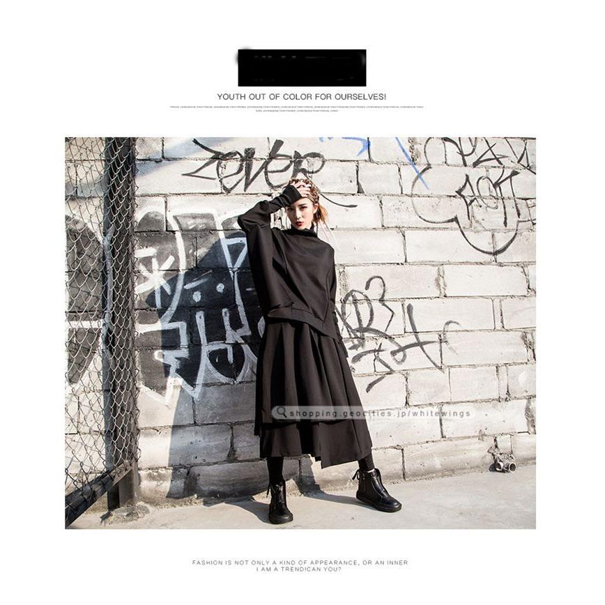 ワンピース レディース ロング丈ワンピース ノースリーブ コーディネート カジュアル ゆとり 二次会 可愛い 非対称 配色 40代 50代 女性用 21新作 Ll1333 White Wings 通販 Yahoo ショッピング