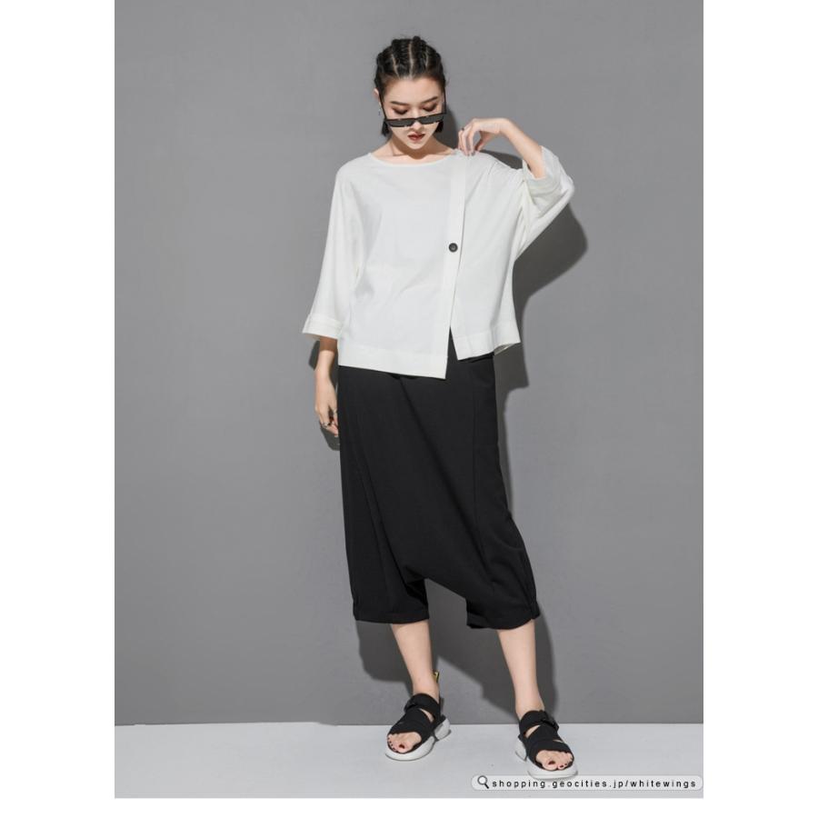 Tシャツ レディース夏コーデ 黒フォーマル 結婚式 きれいめ 40代 30代 代 ドルマンスリーブ カジュアル M White Wings 通販 Yahoo ショッピング