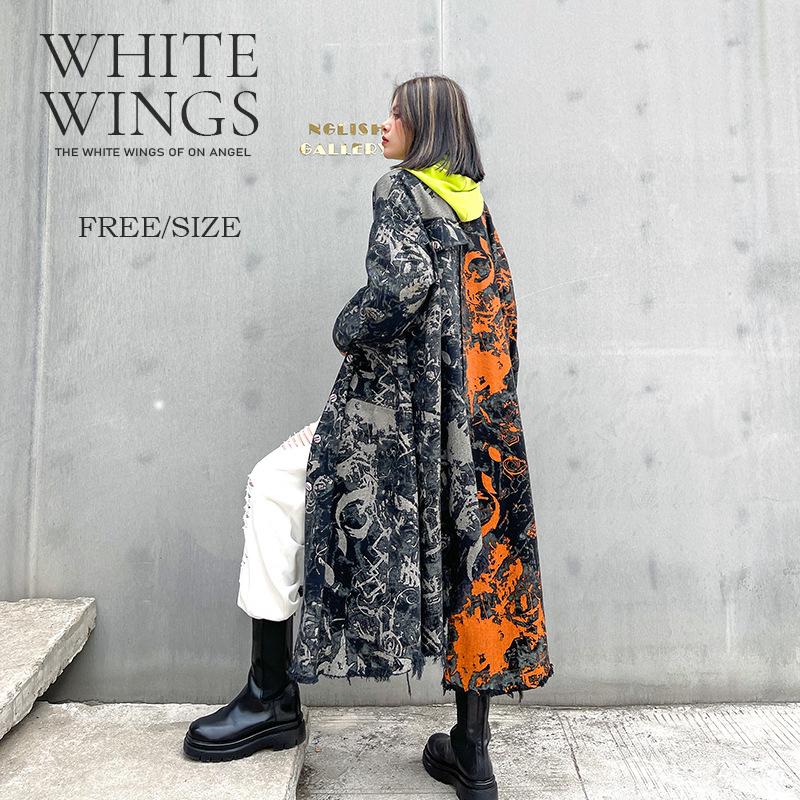 ステンカラーコート レディースファッション 激安 オーバーサイズ 結婚式 フォマール アウター コート 30代 40代 W8 White Wings 通販 Yahoo ショッピング