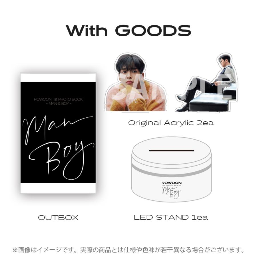 ROWOON 1st PHOTOBOOK - MAN & BOY With GOODS -｜who-is-princess｜02