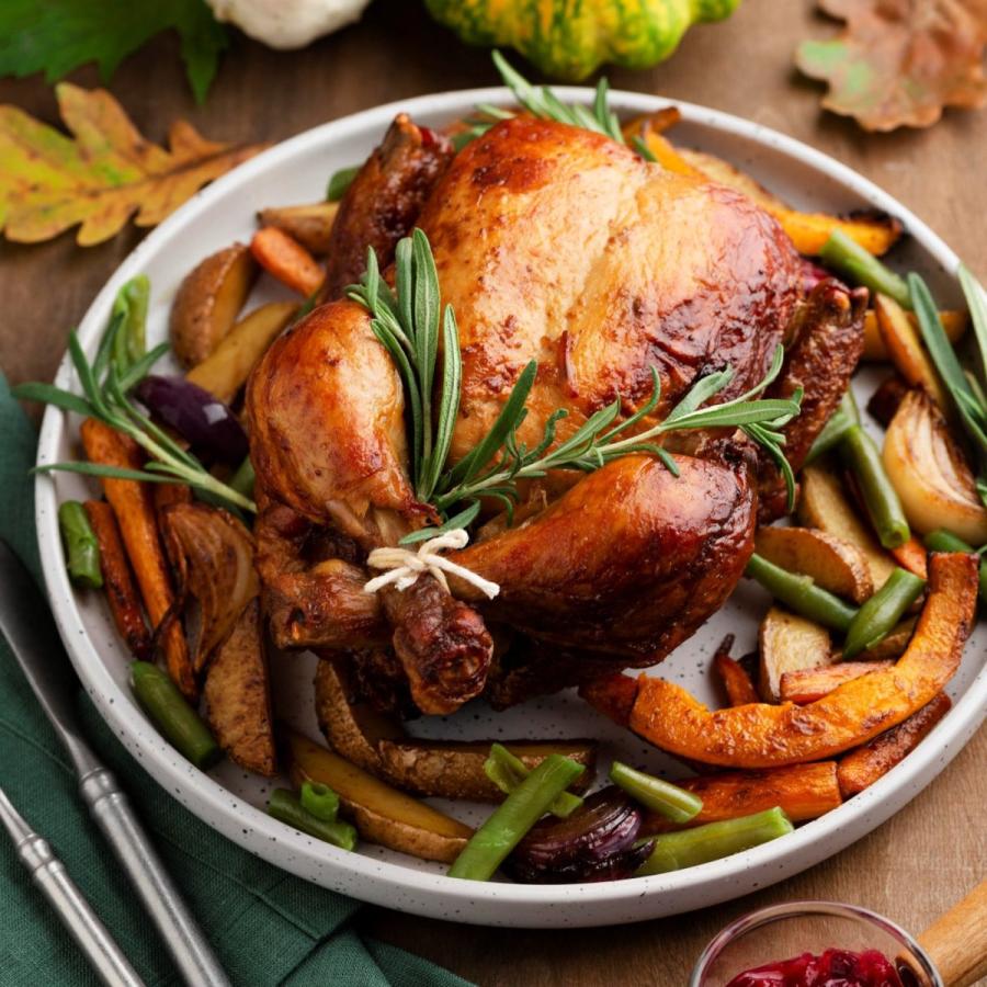 丸ごと ターキー 七面鳥 8-10ポンド（3.6〜4.5kg） 冷凍品