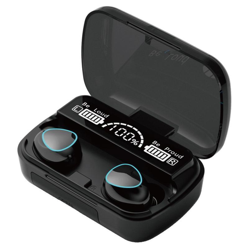 ワイヤレスイヤホン Bluetooth ヘッドセット インナーイヤー型 ブルートゥースイヤホン 自動ペアリング ノイズキャンセリング モバイルバッテリー A09 outlet（Yahoo!・スマートフォングッズHono）