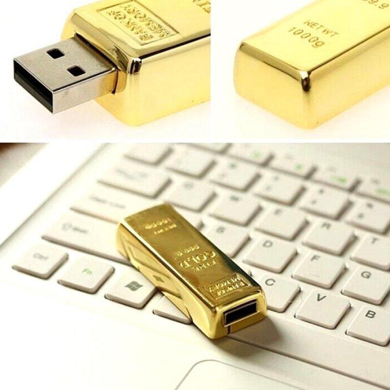 USBメモリ 16GB USB2.0 金の延べ棒 usbメモリ プレゼント ポイント消化