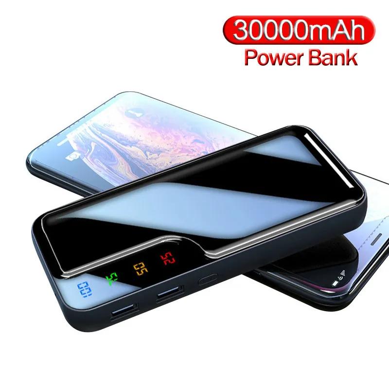 新品未使用 モバイルバッテリー 大容量 軽量 30000mAh 2台同時充電 モバイルバッテリー 30000mAh 大容量 軽量 薄型 2台同時充電 スマホ