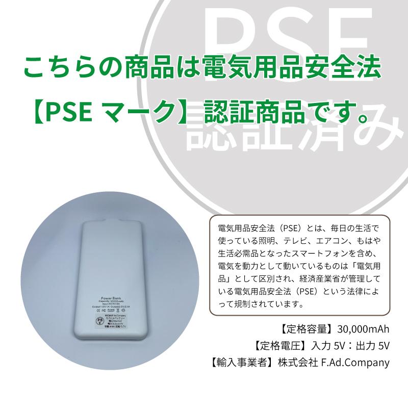 新品未使用 モバイルバッテリー 大容量 軽量 30000mAh 2台同時充電 モバイルバッテリー 2個セット 大容量 30000mAh LCD スマホ充電器 急速