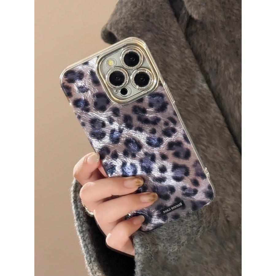 iPhone スマホケース iphoneケース ヒョウ柄 豹柄 レオパード iphone16