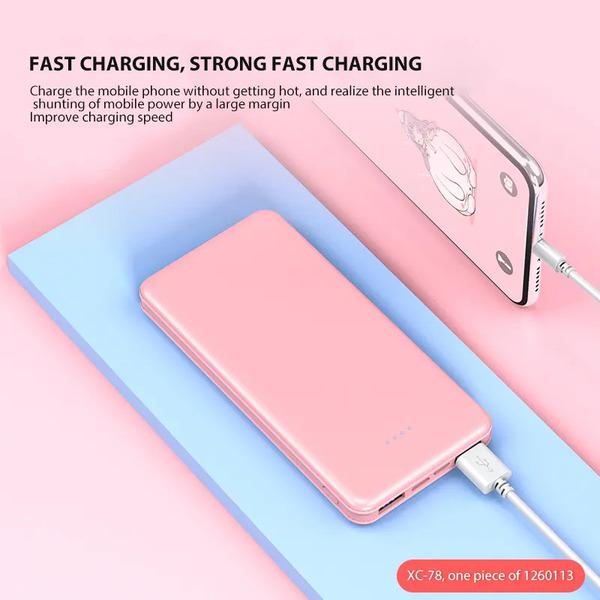 モバイルバッテリー 大容量 30000mAh ポップ かわいい 女子 同時充電