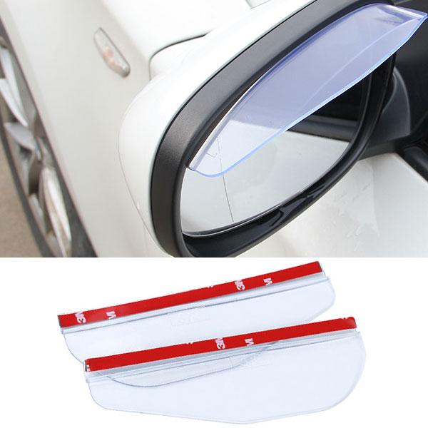 ミラーバイザー 車 ドアミラー サイドミラー バイザー 視界 確保 雨よけ 雪よけ 2枚クリア 送料無料 mirrorvisor
