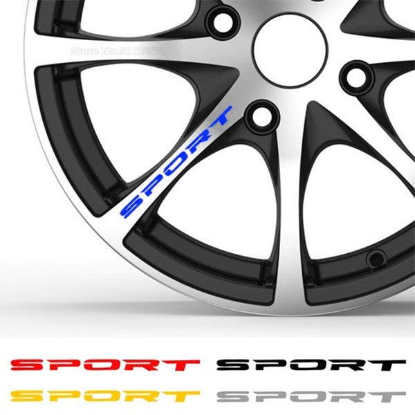 車 シール ストライプ デカール ステッカー テープ おしゃれ SPORT ホイール 送料無料 sportdecal問屋 通販