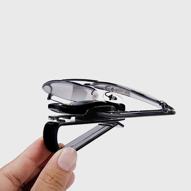 車 サングラスクリップ サングラスホルダー サンバイザー メガネホルダー メガネクリップ 車載 眼鏡 送料無料 visorclip問屋