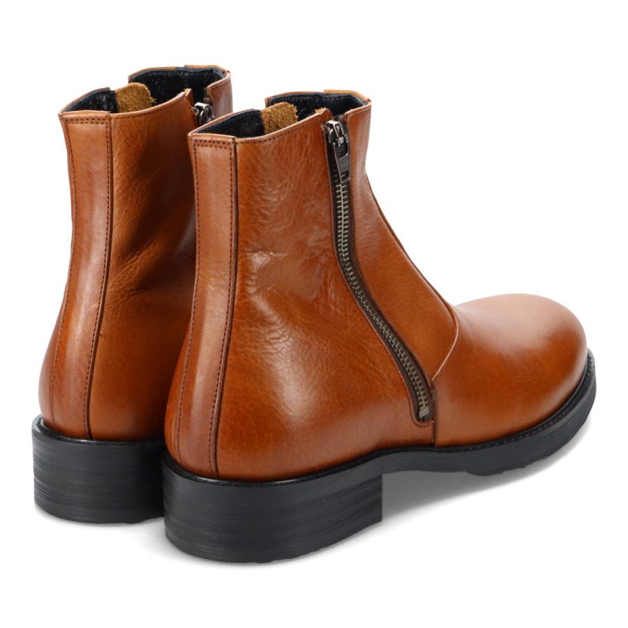 whoop-de-doo（フープディドゥ） ダブルジップブーツ 日本製 本革