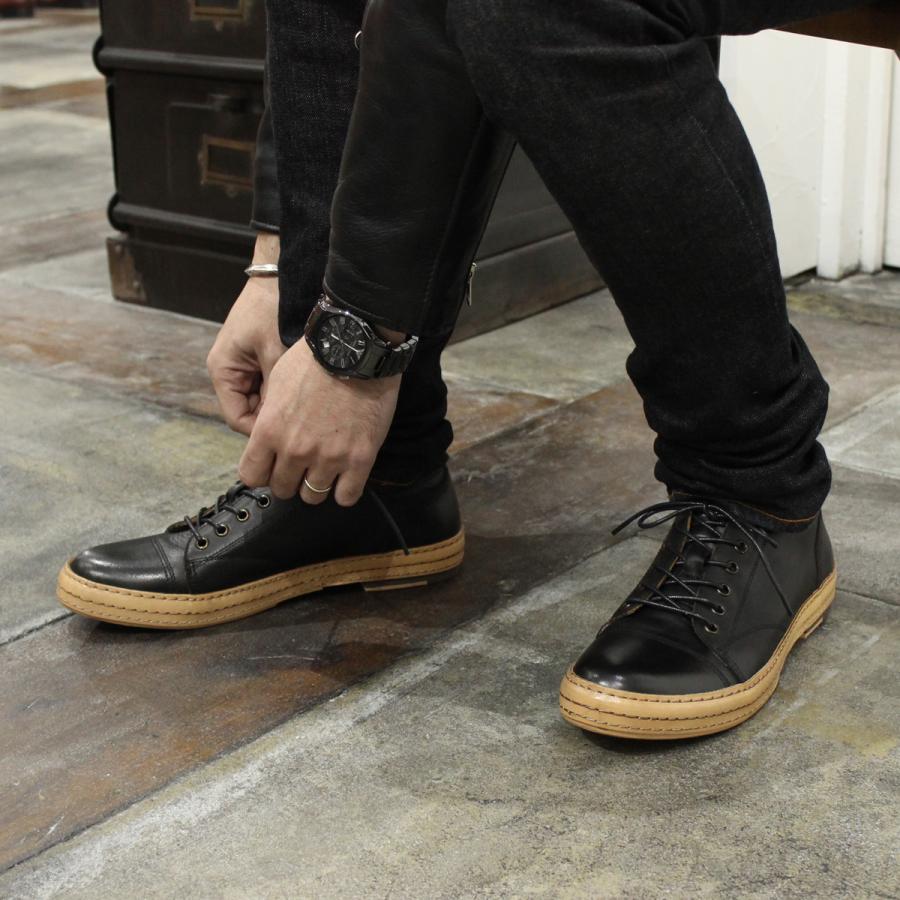 whoop-de-doo（フープディドゥ） カジュアルシューズ レザースニーカー