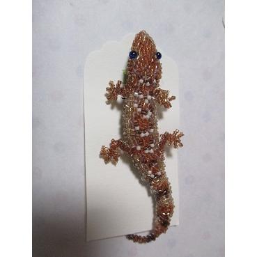 ヤモリ ビーズ刺繍 ブローチ 手作り やもり 風遊 E574 風遊 通販 Yahoo ショッピング