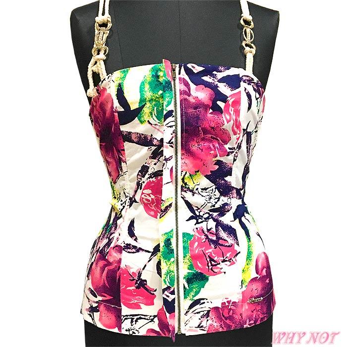 花柄コルセットベアトップ 花柄コルセットベアトップ