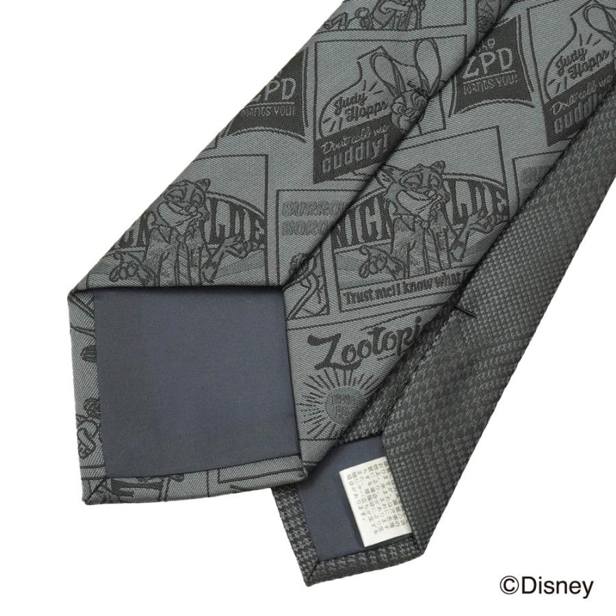 Disney（ディズニー） ネクタイ ズートピア ジュディ＆ニック柄