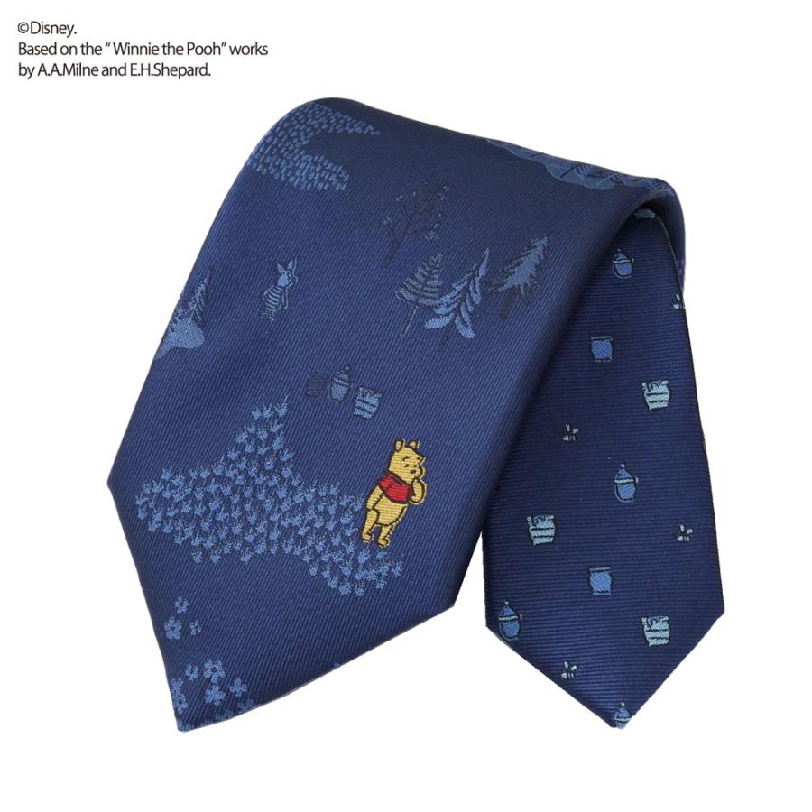 Disney（ディズニー） キャラクター ネクタイ ポリエステル100％ プー