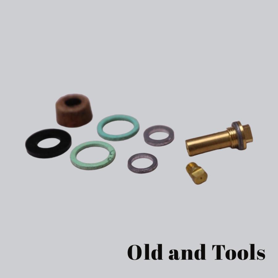 オプティマス 00 パーツ 8点セット / NRVバルブ ニップル 鉛