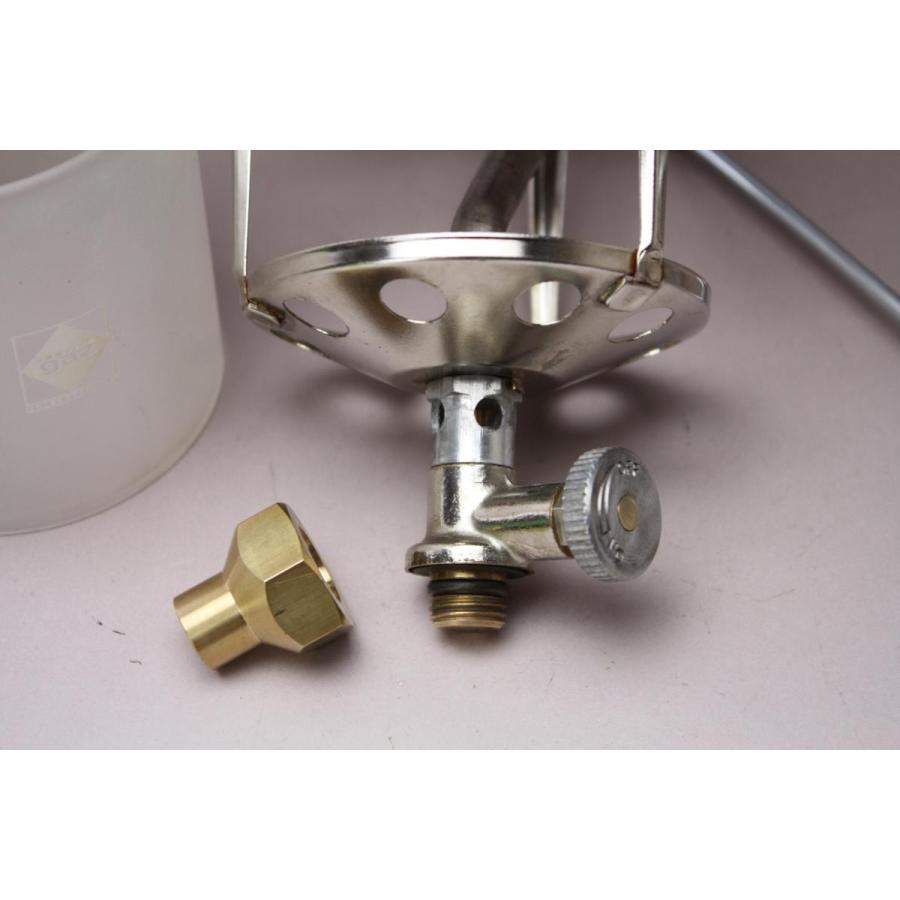 OPTIMUS 96 シングルバーナーコンロ 2個セット ガス アダプター ジョイント 2個セット / ツーバーナー OD缶変換