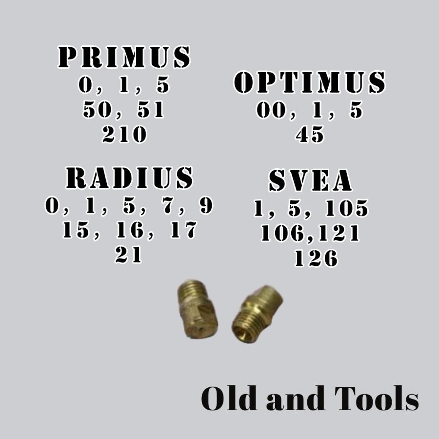 オプティマス 00 45 ニップル 2個セット / Optimus メンテナンスキット