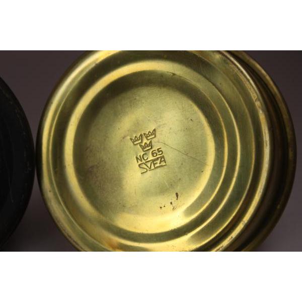 デッドストック スウェーデン軍 トランギア製アルコールストーブ B 1960年代 デッドストック<BR>筆記体ロゴ トランギア<BR>アルスト