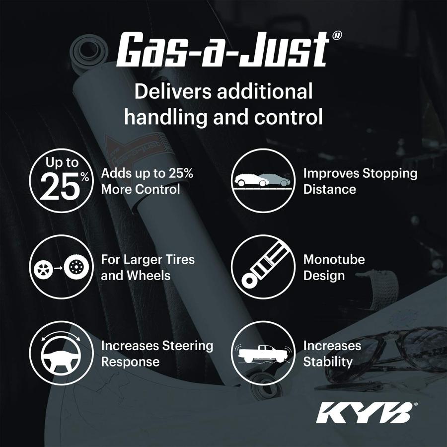KYB 555604 Gas a Just Gas Shock KYB 555604 Gas a Just Gas Shock 並行輸入品の画像