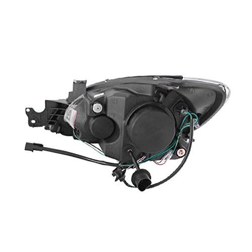 Anzo USA 121102 三菱ランサープロジェクター ヘイローブラックヘッドライトアセンブリ付き (ペアで販売) Anz 並行輸入品_4