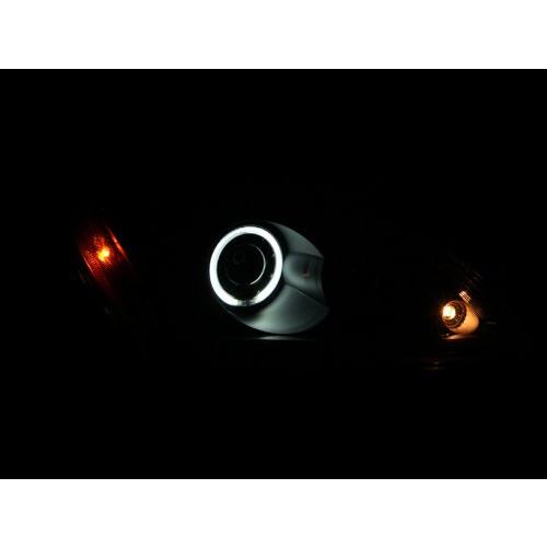Anzo USA 121102 三菱ランサープロジェクター ヘイローブラックヘッドライトアセンブリ付き (ペアで販売) Anz 並行輸入品_6