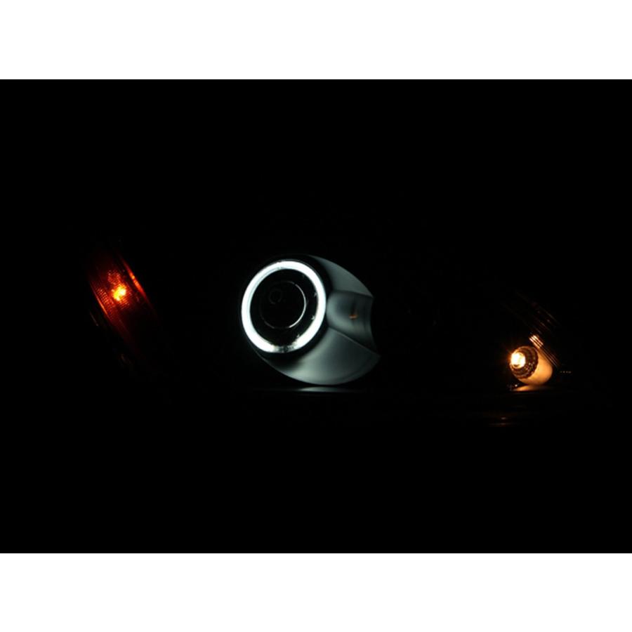 Anzo USA 121102 三菱ランサープロジェクター ヘイローブラックヘッドライトアセンブリ付き (ペアで販売) Anz 並行輸入品_8