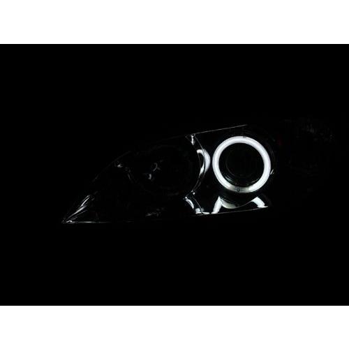 Anzo USA 121211 マツダ 3 クローム クリア プロジェクター Halos ヘッドライト アセンブリ (ペアで販 並行輸入品