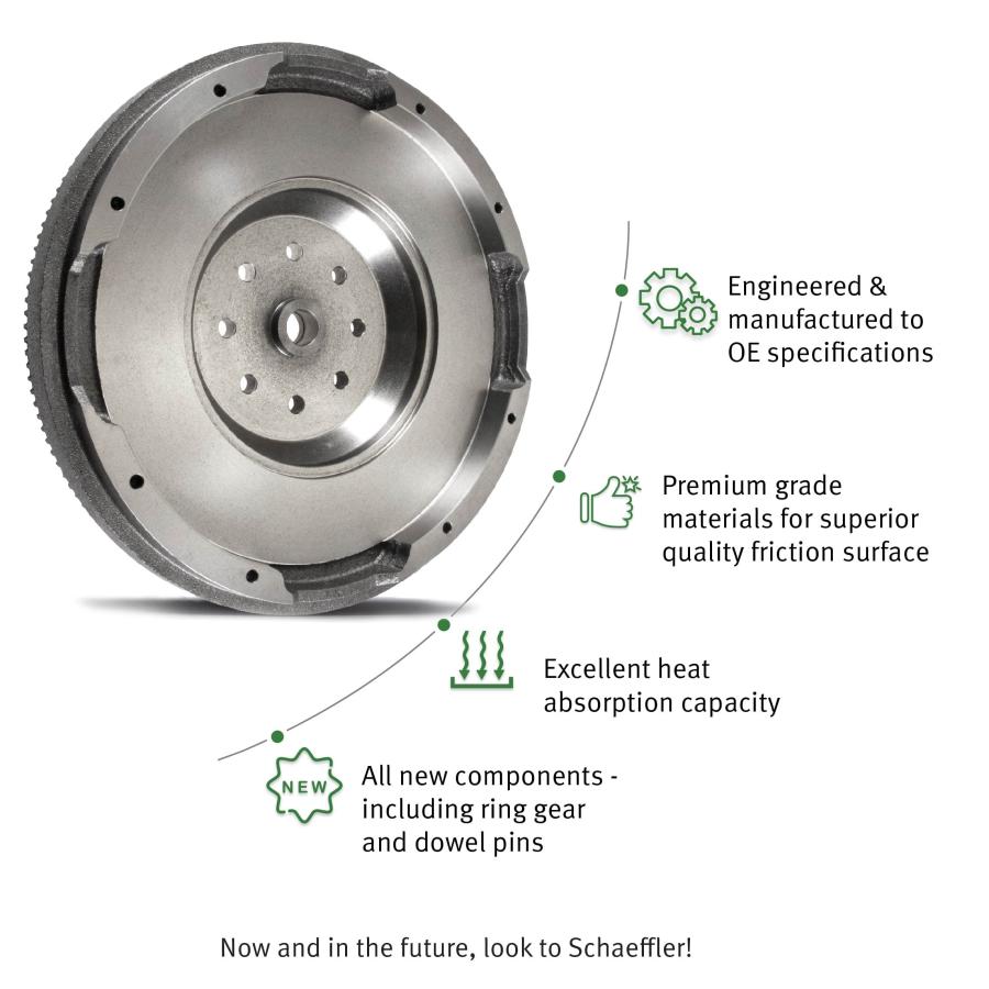 Schaeffler LuK LFW212 Flywheel， OEM Flywheel， LuK RepSet Clutch 並行輸入品_6