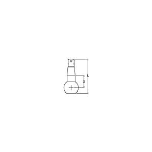 【並行輸入品】Howe 22320S アッパーボールジョイントスチール Howe 22320S UPPER BALL JOINT STEELの画像