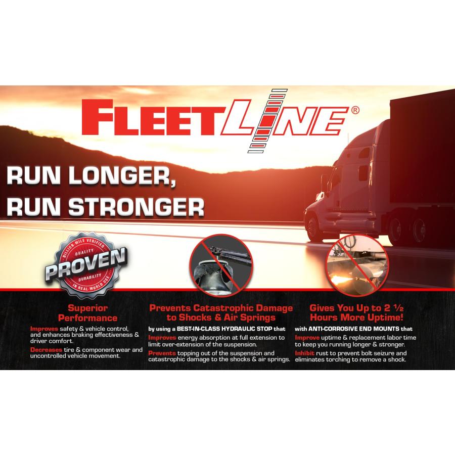 Gabriel 85934 FleetLine Heavy Duty Shock Absorber Gabriel 85934 T 並行輸入品の画像