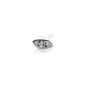 【並行輸入品】Spec D Tuning 2005 2010 シボレー コバルトヘイロー LED プロジェクター ヘッドライト クローム 200の画像