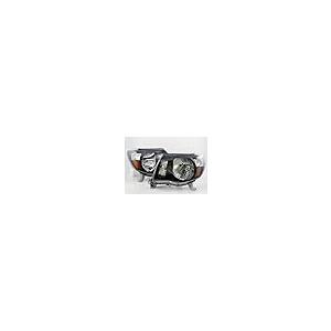 Depo 312 1186P US2 トヨタ タコマ ヘッドライト ブラックベゼル 1ペア DEPO 312 1186P US2  並行輸入品の画像