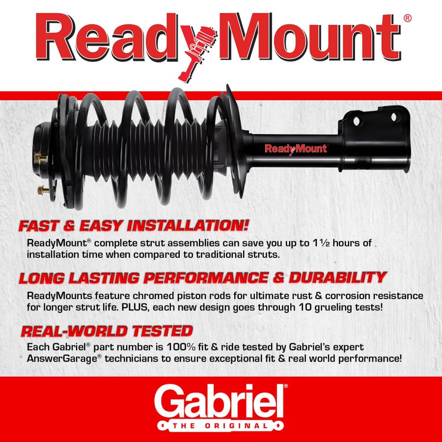 Gabriel Ultra ReadyMount G56995 Rear Loaded Strut for Select Mod 並行輸入品_9